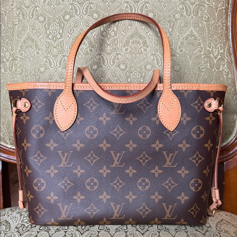 Louis Vuitton Brown Monogram Canvas Neverfull MM Excellent Condition - Picture 4 of 10
